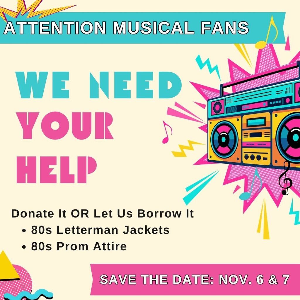 Musical Looking for 80s Costumes