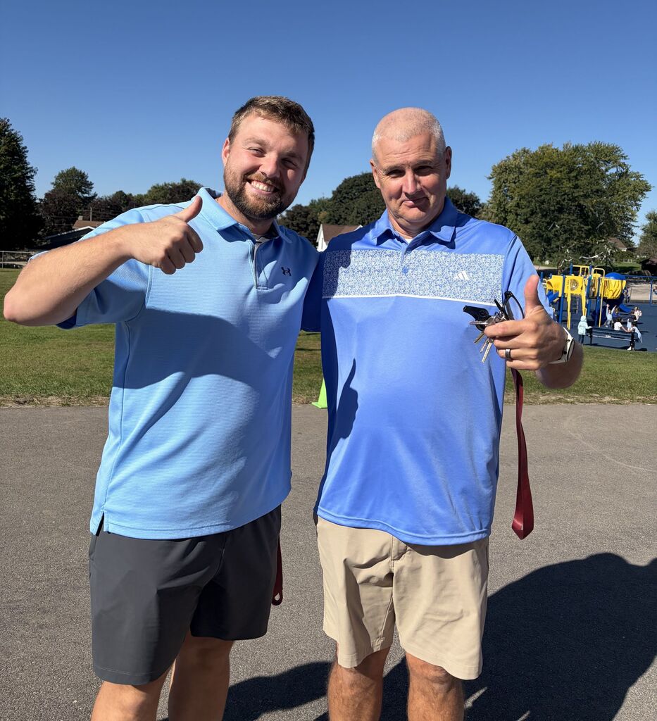PE teachers wear blue for Natinal bullying prevention