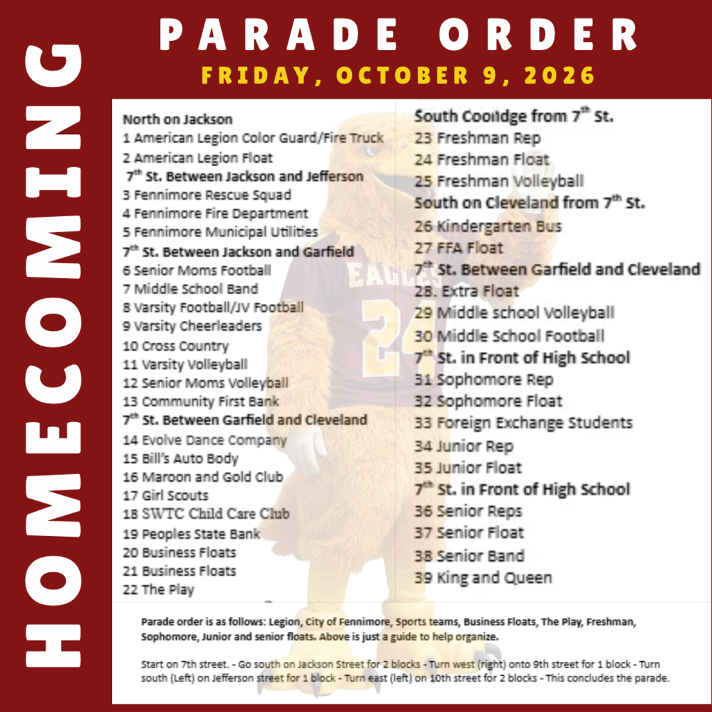 parade order