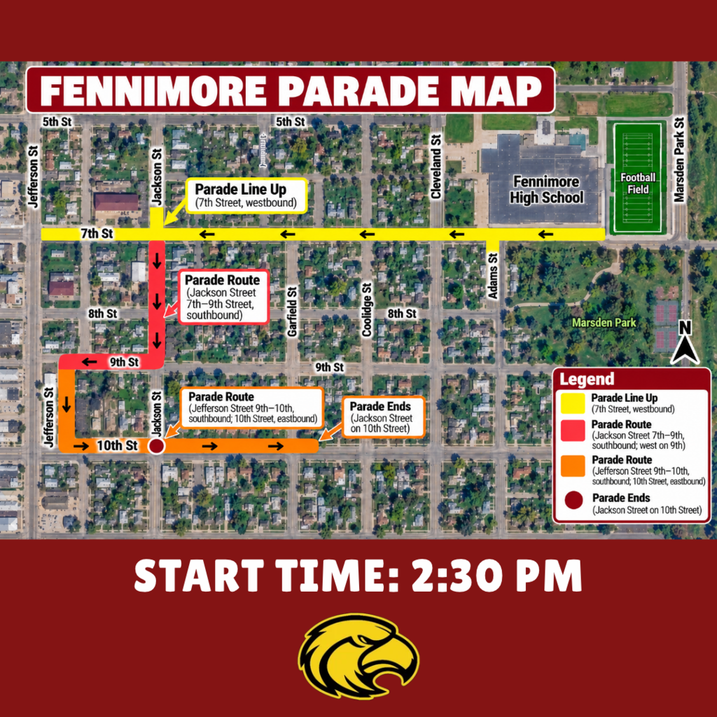 parade map