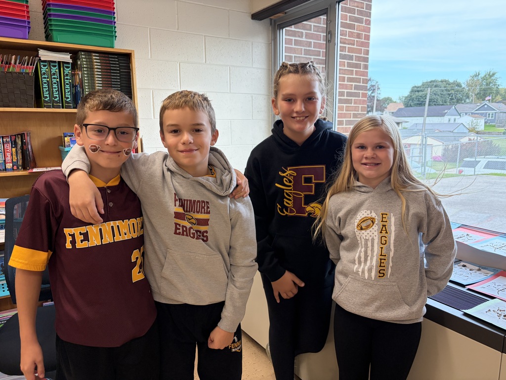 students show their eagle pride by dressing in maroon and gold