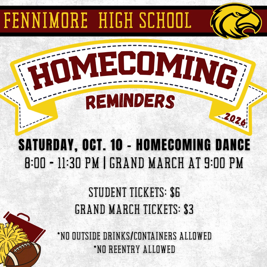 Homecoming Reminders