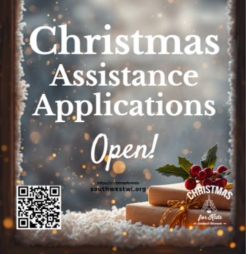 Christmas applications open for southwest wisconsin christmas assistance program