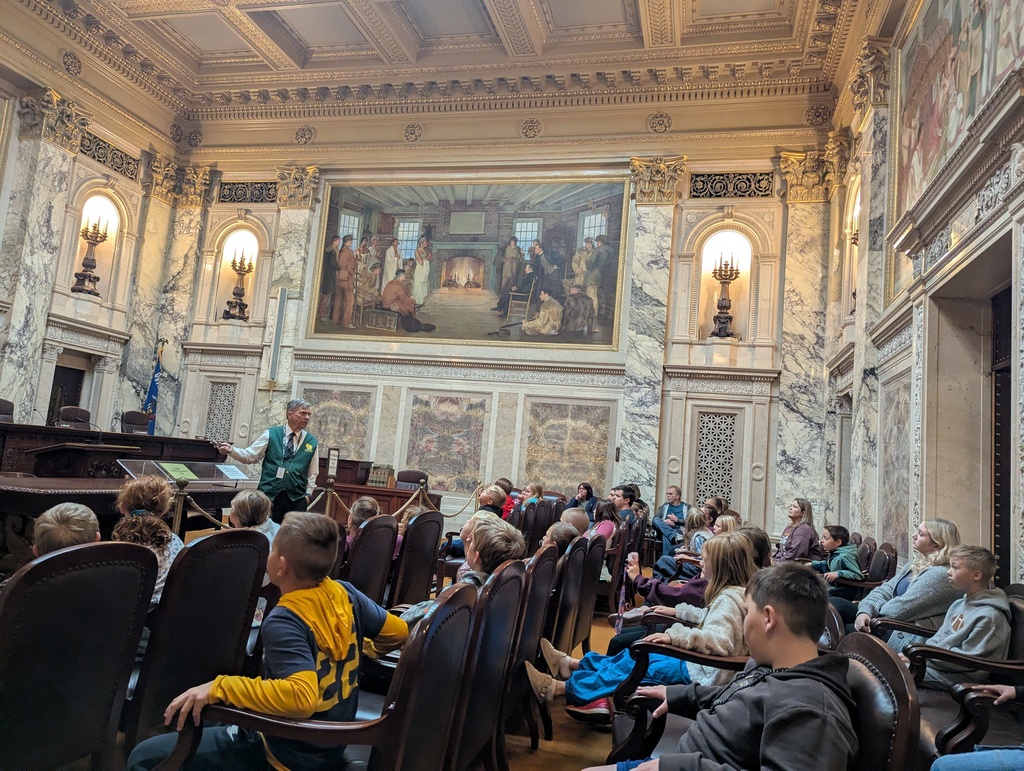 students learn about the capital and its special areas