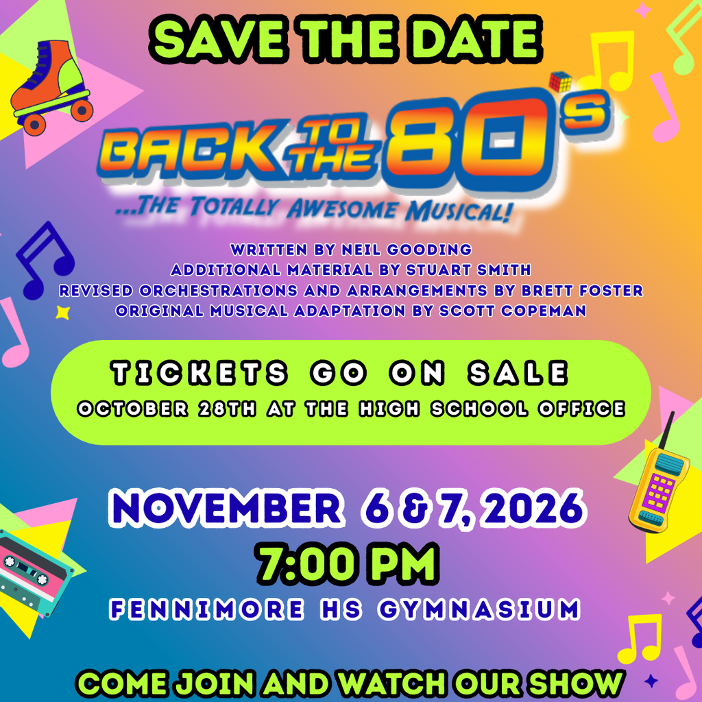 Save the Date - Musical 11/6-7