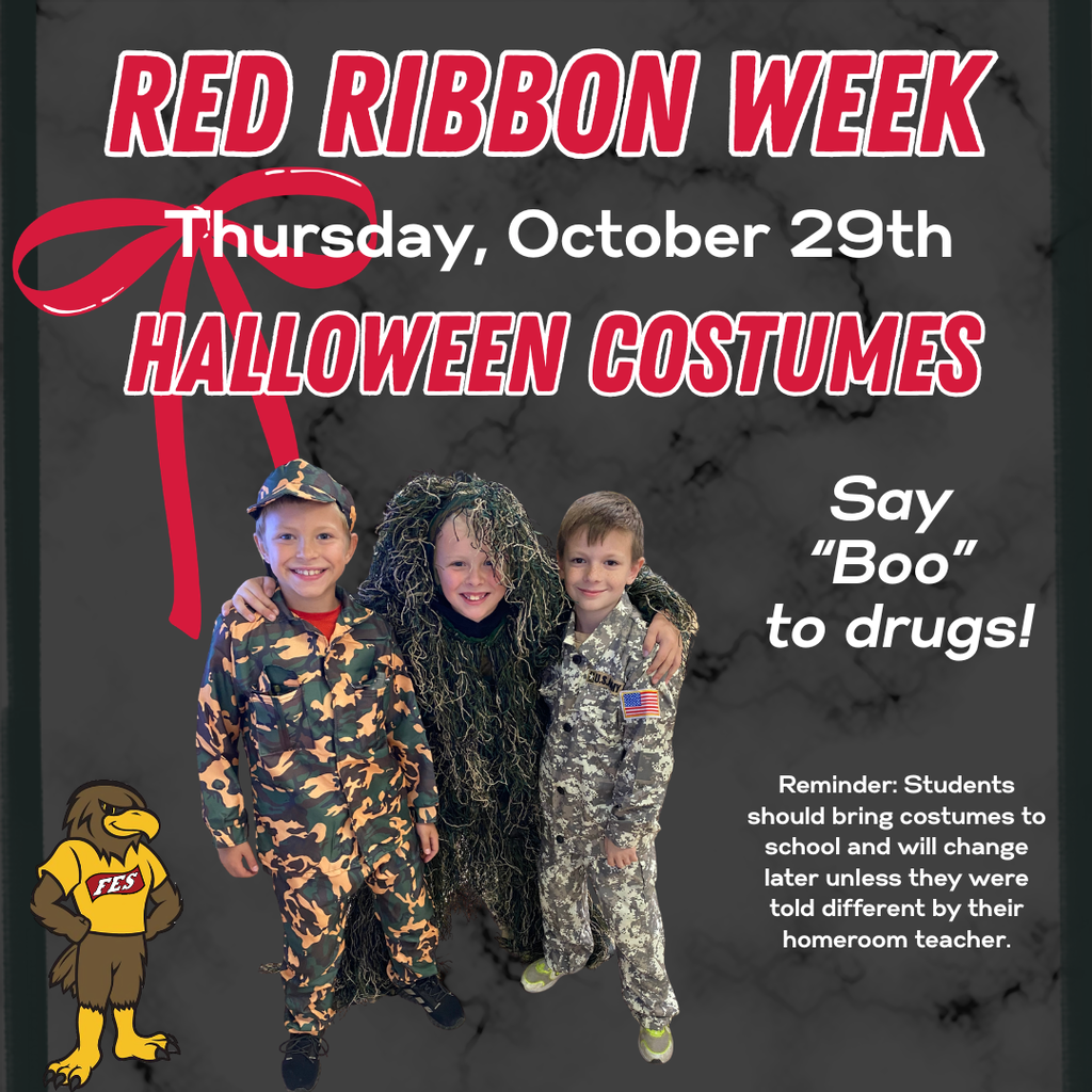 Red ribbon week - halloween costumes - tomorrow