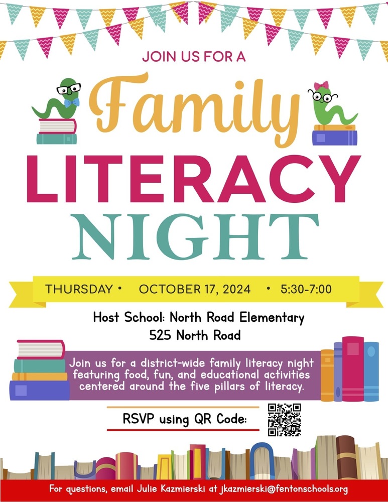 Family Literacy Night Fenton Area Public Schools Family Literacy Night Fenton Area Public Schools