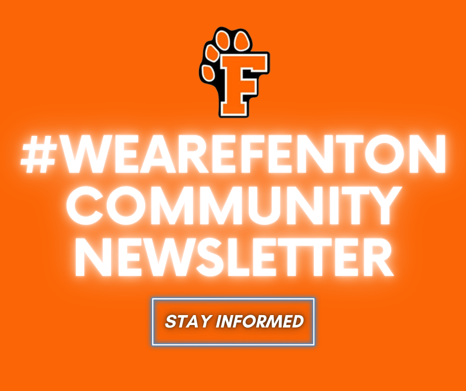 #WeAreFenton Community Newsletter Logo