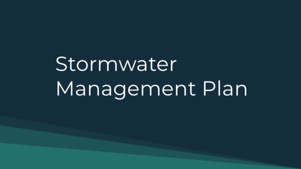 Stormwater Management Plan