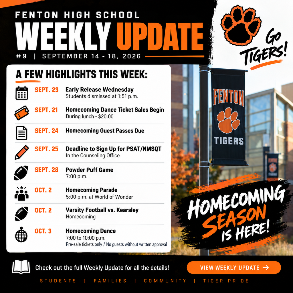 FHS Weekly Update #9