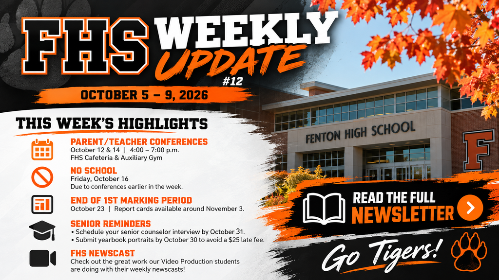 FHS Weekly Update #12