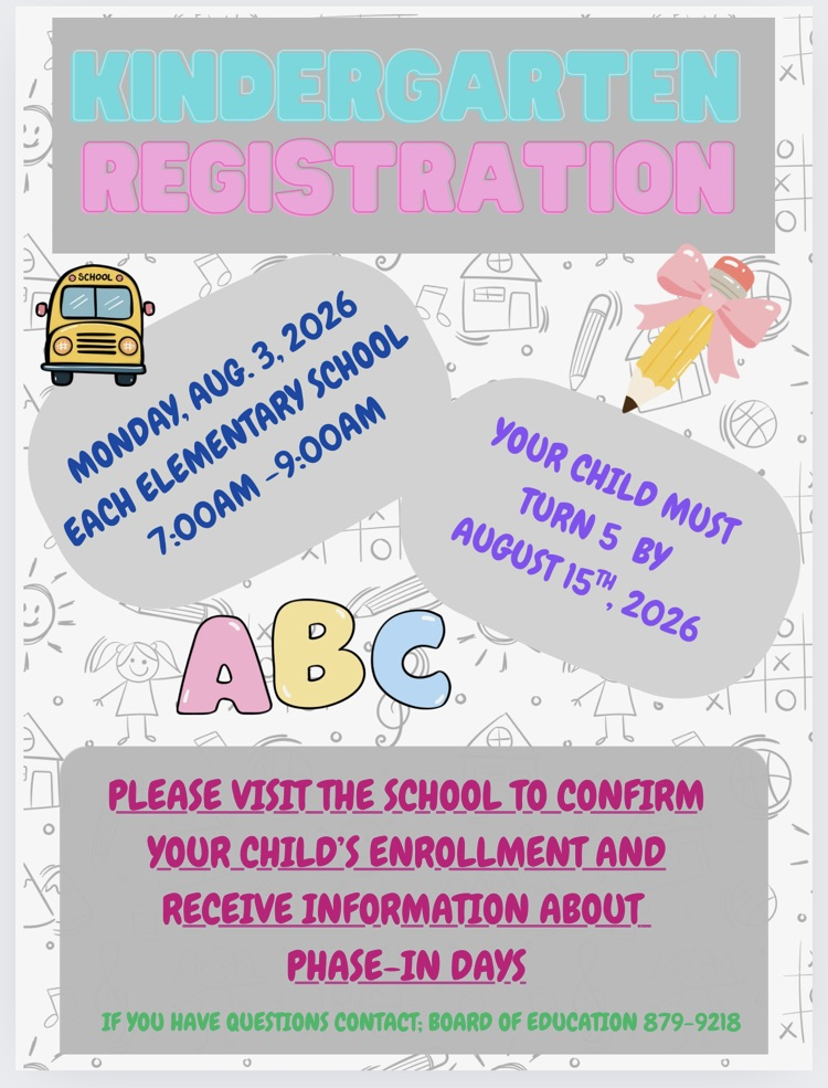 Kindergarten Registration
