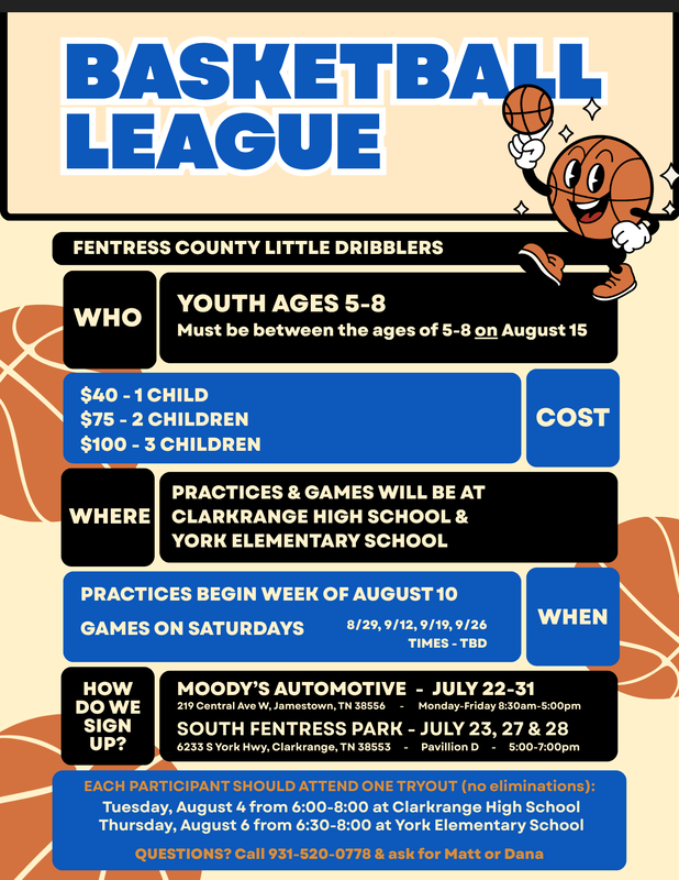 Basketball League Signups