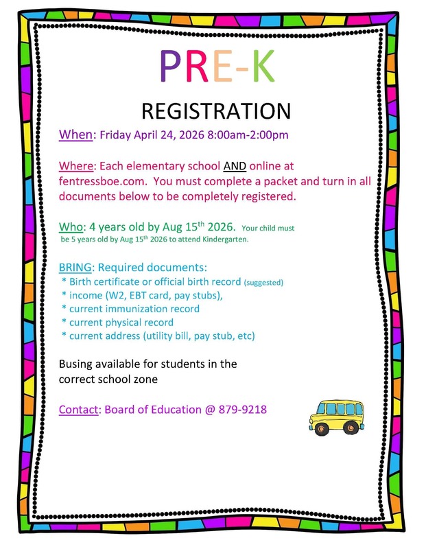 PreK Registration