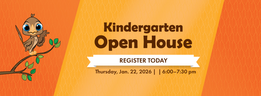 kindergarten open house register today Thursday Jan 22, 2026 6:00-7:30 pm
