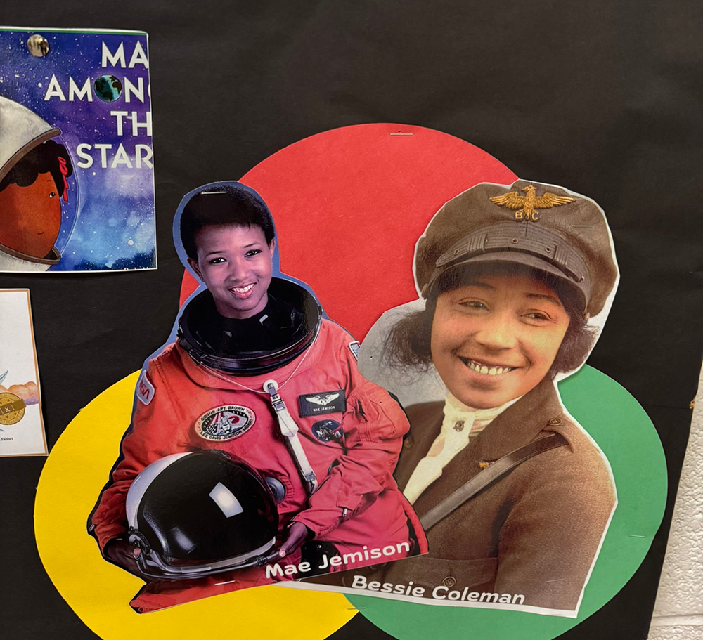 Preschool students make art to honor and remember Black history