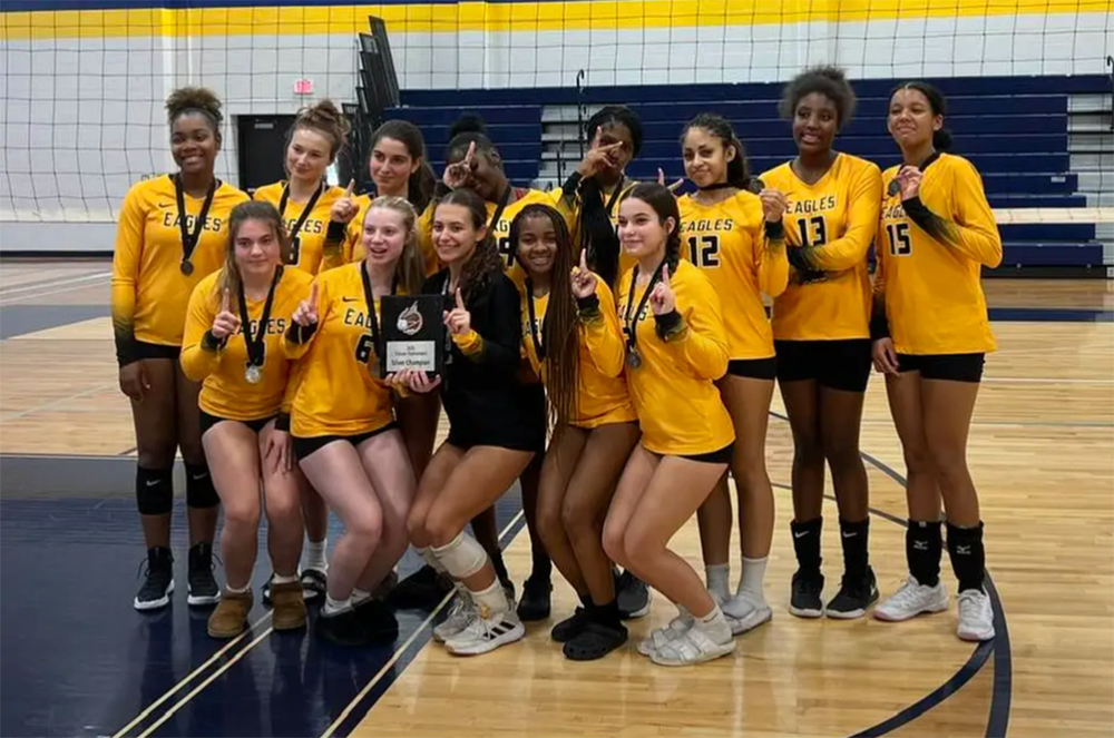 volleyball wins tournament