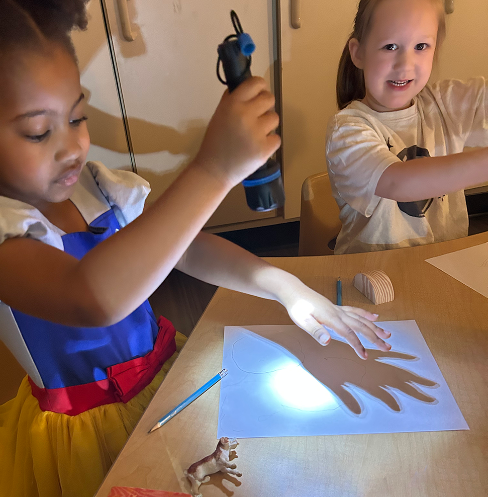 little learners light up with STEAM 