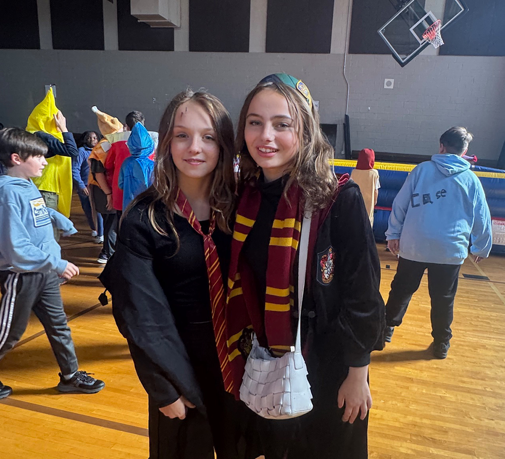 students wore costumes to FMS halloween dance