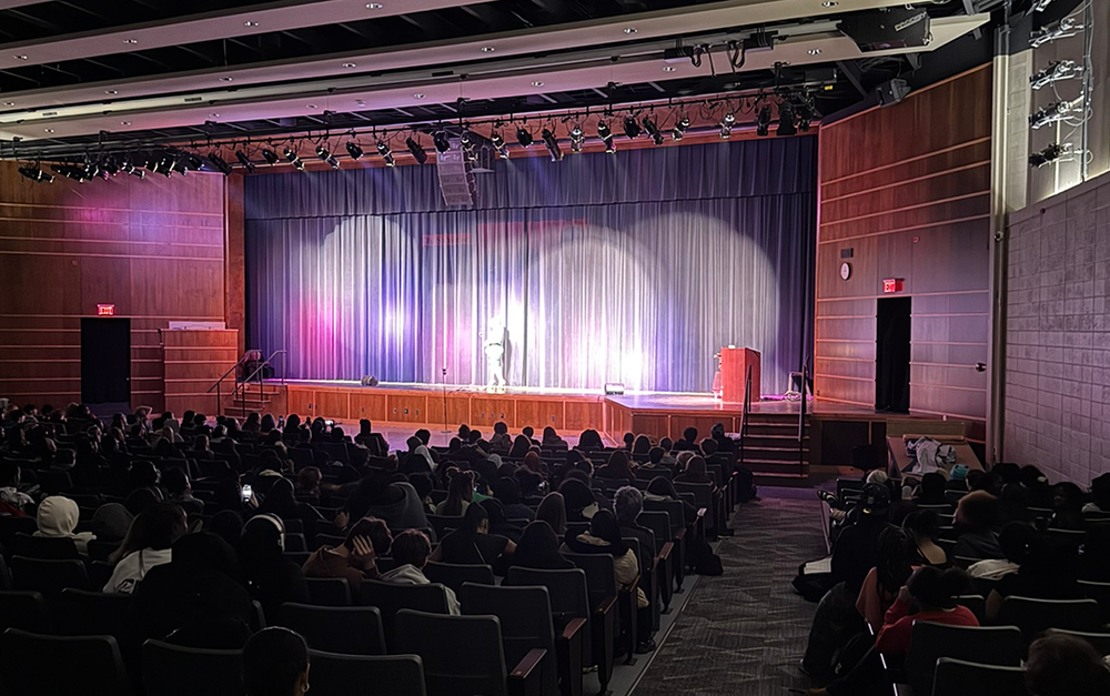 students attend Black History showcase