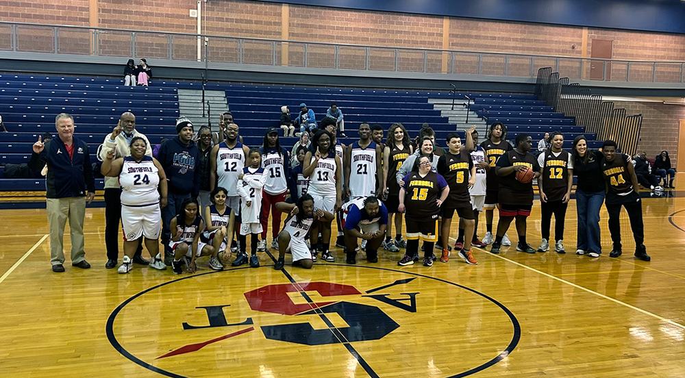 Unified Basketball Team Competes in Southfield