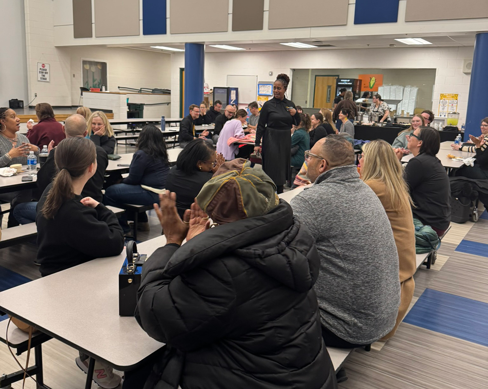 community gathers for State of the District dialogue