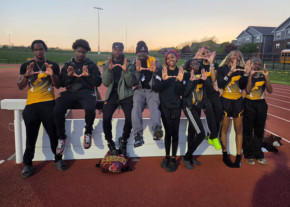 track athlete succeeds