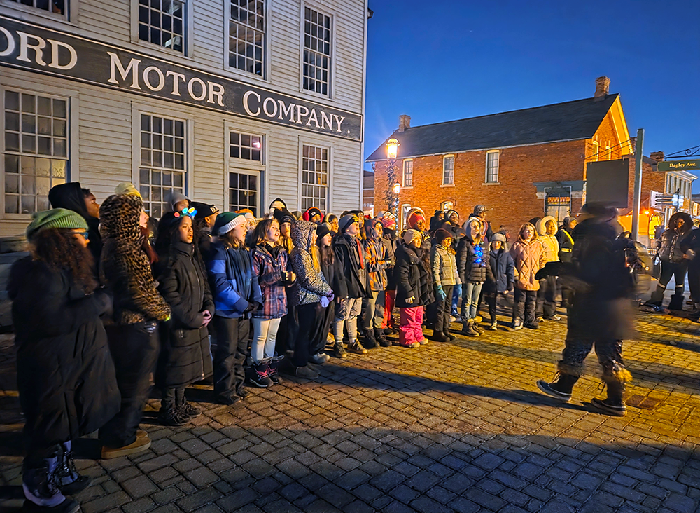 FUEL Choir performs at Greenfield Village