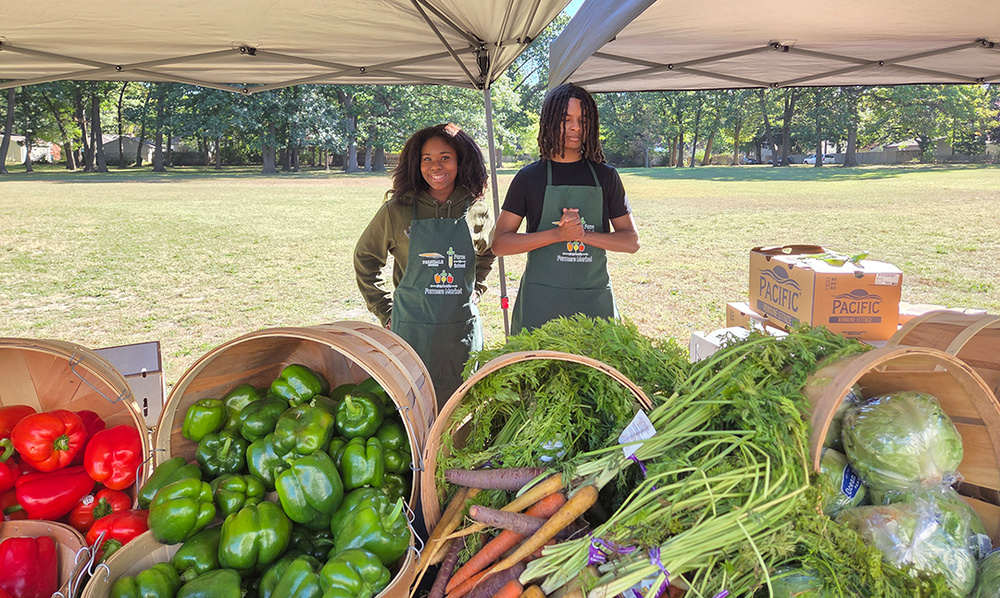 NHS supports FUEL Farmer's Market
