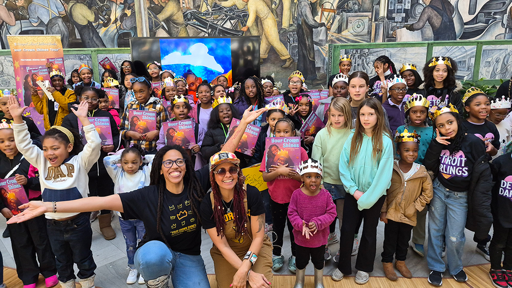 Students visit DIA to learn about contemporary history through art