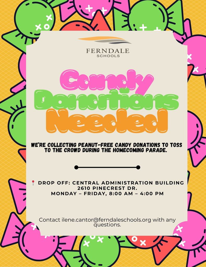 Candy Donations for Homecoming Parade