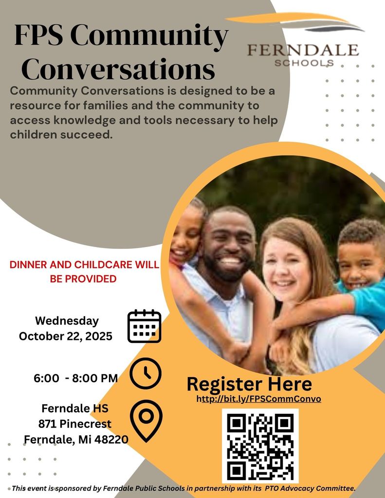Join us 10/22/2025 for FPS Community Conversations