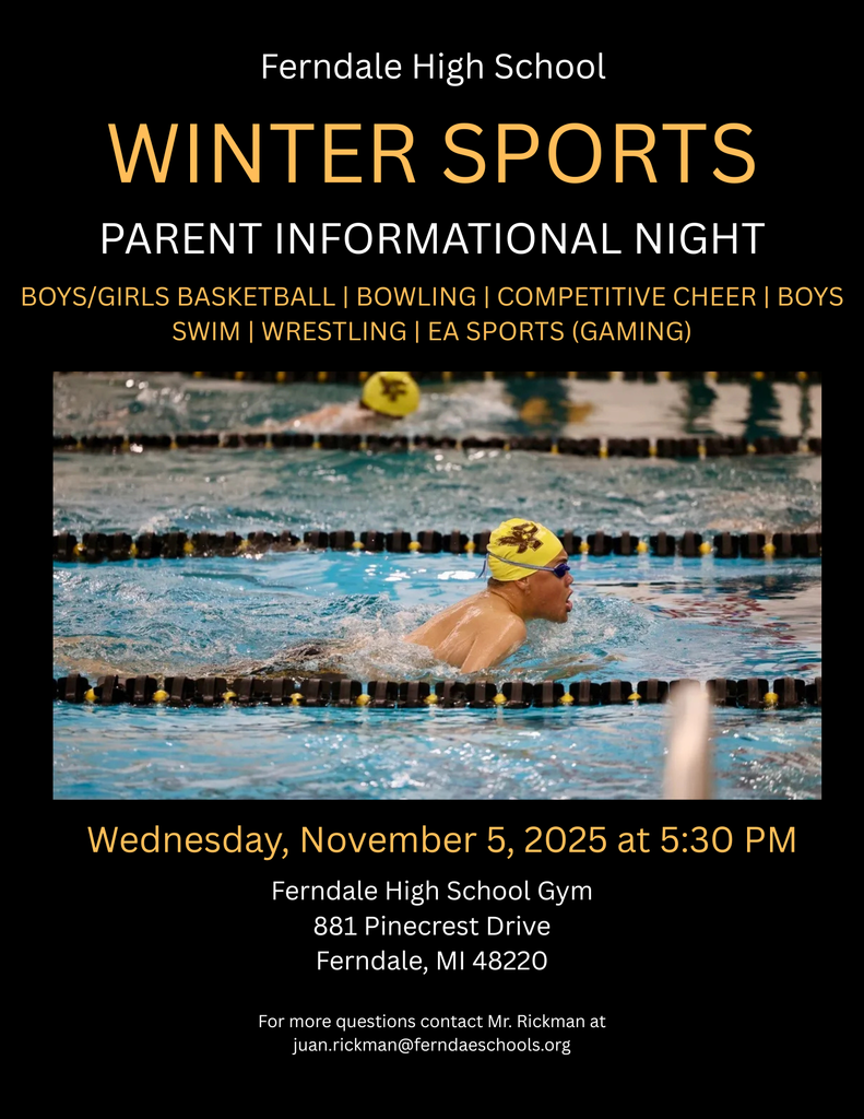 Join us Nov. 5 at 5:30pm at FHS for Winter Sports Information Night for Parents