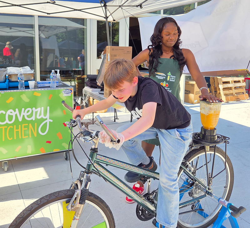 NHS Supports FUEL Farmer's Market