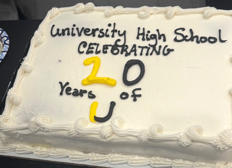 Alumni, staff, and neighbors enjoyed the celebration.