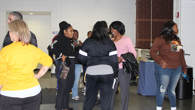 Alumni, staff, and neighbors enjoyed the celebration.