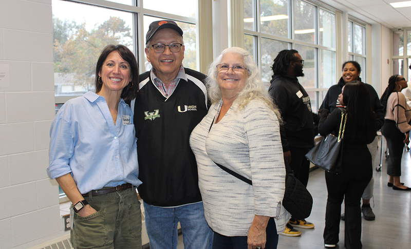 Alumni, staff, and neighbors enjoyed the celebration.