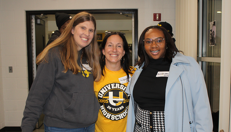 Alumni, staff, and neighbors enjoyed the celebration.