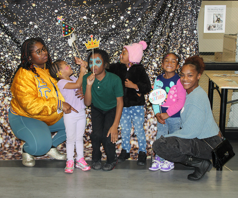 Alumni, staff, and neighbors enjoyed the celebration.