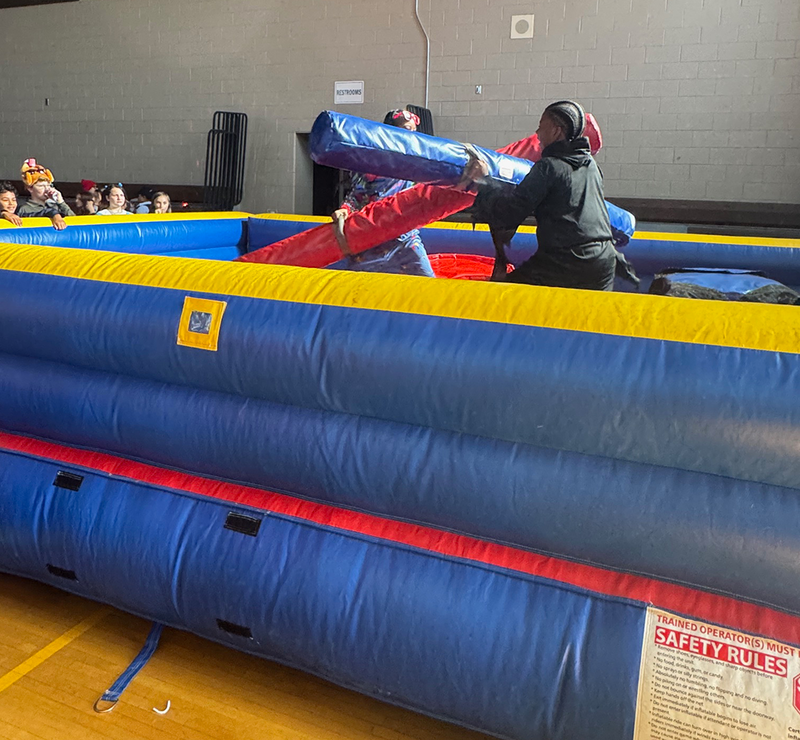 students wore costumes to FMS halloween dance