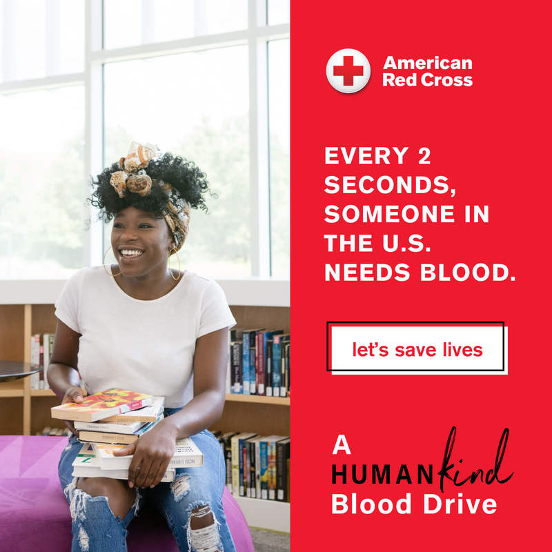 every 2 seconds, someone in the u.s. needs blood. lets save a life.