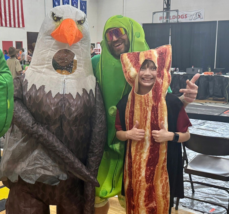 The Eagle, The Pickle, and the Bacon at last