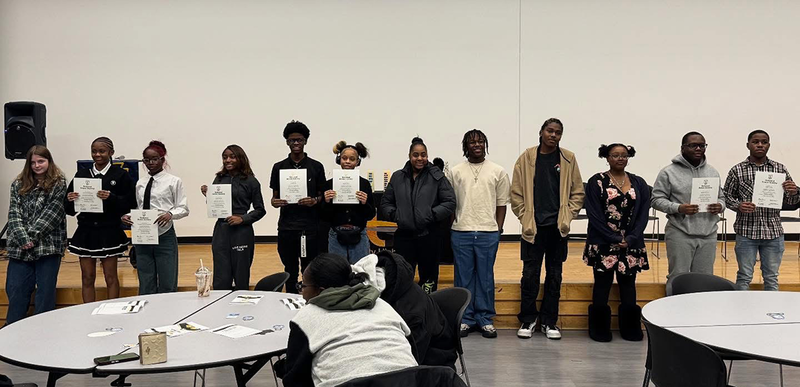 UHS Inducts honor students