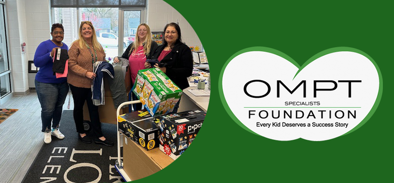 ompt donated food and clothing to Ferndale Lower Elementary students