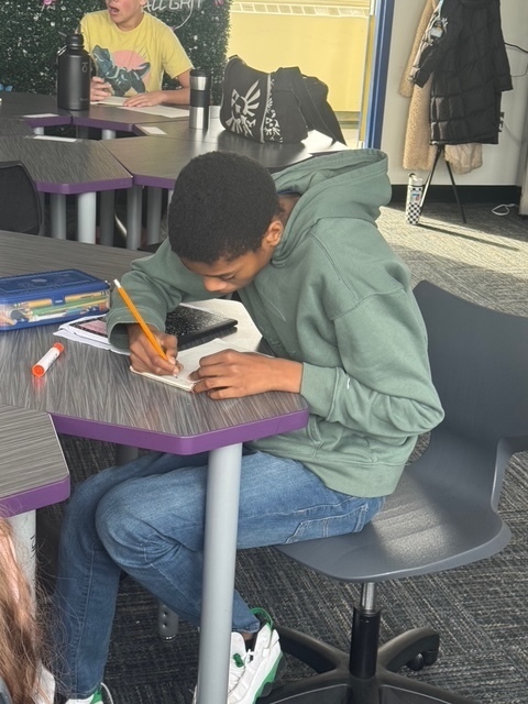 students wrote their own stories