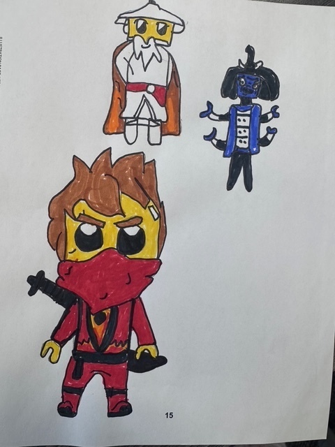 students illustrated their own books