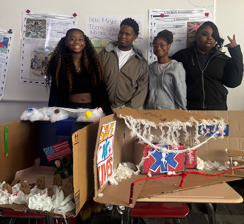 micro museum displays share student's 