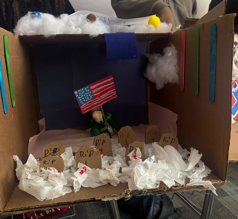 micro museum displays share student's 