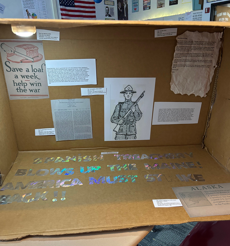micro museum displays share student's 