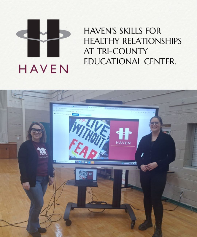 Students discuss skills for healthy relationships